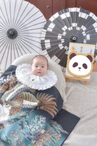 埼玉県　熊谷市　フォトスタジオ　写真館　ハーフバースデー　赤ちゃん写真　記念写真　ハーフバースデーフォト　ベビーフォト　お宮参り