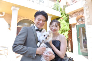 熊谷　写真館　フォトスタジオ　　ブライダル　ウェディング　ドレスレンタル　カラードレス　ウェディングドレス　フォトウェディング　ウェディングフォト　家族婚　ペット